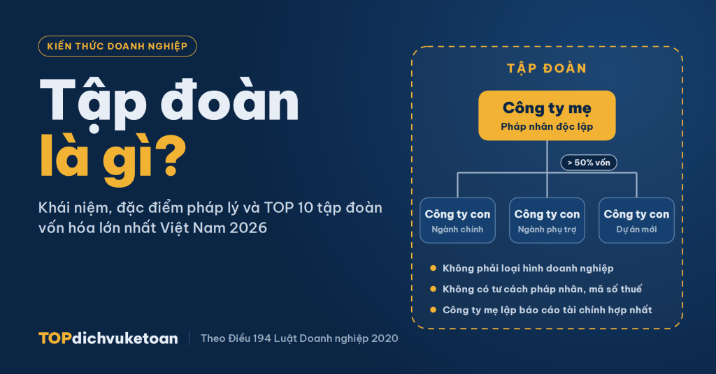 Tập đoàn là gì? - TOP dịch vụ kế toán