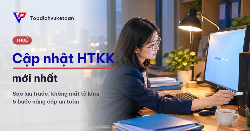 Cập nhật HTKK mới nhất theo Thông tư 89