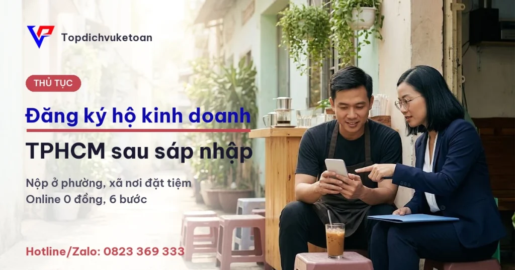 Đăng ký hộ kinh doanh TPHCM sau sáp nhập